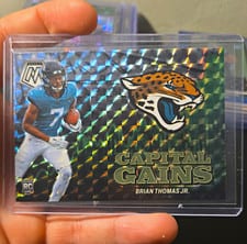 2024 Panini Mosaic Capital Gains Mosaic Brian Thomas Jr. #17 card