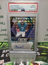 2024 Panini Mosaic In Focus Signatures Brian Thomas Jr. #IF-BTJ card