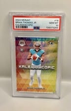 2024 Panini Mosaic Kaleidoscopic Brian Thomas Jr. #16 card