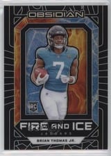 2024 Panini Obsidian Fire and Ice Brian Thomas Jr. #12 card