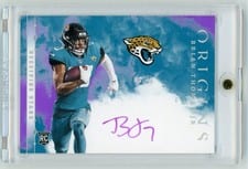 2024 Panini Origins Receiving Stars Signatures Brian Thomas Jr. #RSS-BTH card