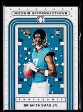 2024 Panini Photogenic Rookie Introductions Brian Thomas Jr. #13 card