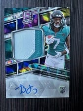 2024 Panini Spectra Rookie Patch Autographs Brian Thomas Jr. #203 card