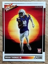 2024 Score Hot Rookies Brian Thomas Jr. #7 card