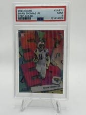 2024 Score Step Ahead Brian Thomas Jr. #SA-BTJ card