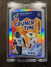 2025 Donruss Crunch Time Brian Thomas Jr. #CRU-BTH card