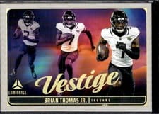 2025 Panini Luminance Vestige Brian Thomas Jr. #10 card