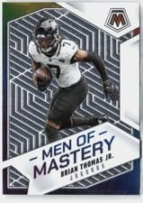 2025 Panini Mosaic Men of Mastery Brian Thomas Jr. #2 card