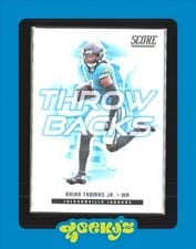 2025 Score Throwbacks Brian Thomas Jr. #8 card
