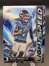 2025 Topps Cosmic Chrome Light Speed Brian Thomas Jr. #LS-26 card