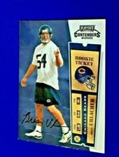Brian Urlacher 2000 Playoff Contenders card