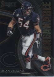 2020 Panini Select Unbreakable Brian Urlacher #U10 card