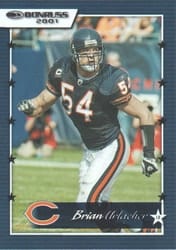 2021 Donruss Retro 2001 Brian Urlacher #01-4 card