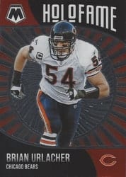 2021 Panini Mosaic HoloFame Brian Urlacher #16 card