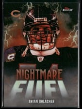 2025 Finest Nightmare Fuel Brian Urlacher #NF-15 card