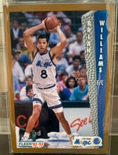 1992-93 Fleer Base Set Brian Williams #165 card