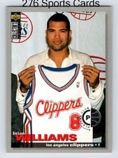1995-96 Collector's Choice Base Set Brian Williams #233 card