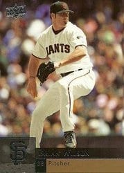 2009 Upper Deck Base Set Brian Wilson #325 card