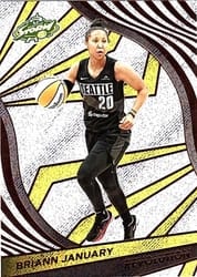 2022 Panini Revolution WNBA Base Set Briann January #46 card