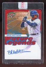 2024 Panini Prospect Edition Future Legends Signatures Brice Matthews #20 card