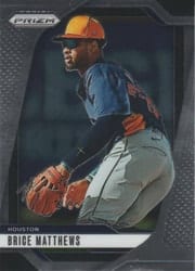 2025 Panini Prizm Base Set Brice Matthews #285 card