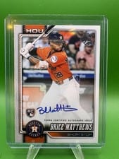 2026 Topps Real One Autographs Brice Matthews #132 card