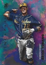 2021 Bowman Inception Base Set Brice Turang #99 card