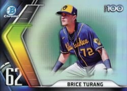 2022 Bowman Scouts' Top 100 Brice Turang #BTP-62 card