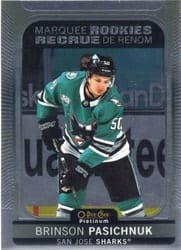 2021-22 O-Pee-Chee Platinum Base Set Brinson Pasichnuk #245 card
