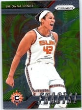2024 Panini Prizm WNBA Fractal Brionna Jones #9 card