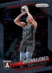 2025 Panini Prizm WNBA Base Set Brionna Jones #107 card
