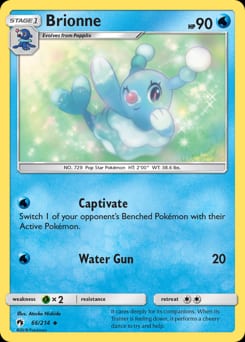 Lost Thunder Brionne #66 card