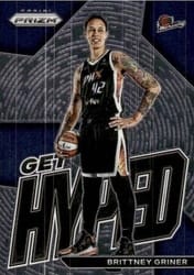 2023 Panini Prizm WNBA Get Hyped Brittney Griner #5 card