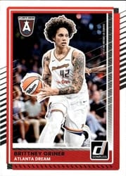 2025-26 Donruss WNBA Base Set Brittney Griner #62 card