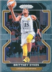 2022 Panini Prizm WNBA Base Set Brittney Sykes #151 card