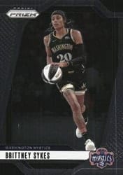 2024 Panini Prizm WNBA Base Set Brittney Sykes #80 card