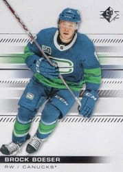 2019-20 SP Base Set Brock Boeser #45 card