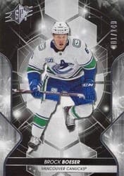 2019-20 SPx Base Set Brock Boeser #44 card
