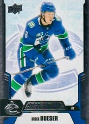 2019-20 Upper Deck Credentials Base Set Brock Boeser #46 card