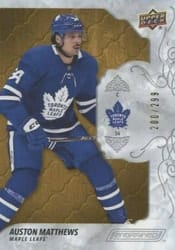 2019-20 Upper Deck Trilogy Base Set Brock Boeser #24 card
