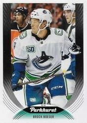 2020-21 Parkhurst Base Set Brock Boeser #255 card