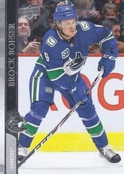 2020-21 Upper Deck Base Set Brock Boeser #173 card