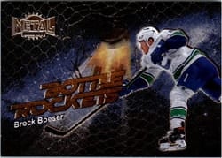 2022-23 SkyBox Metal Universe Bottle Rockets Brock Boeser #BR-10 card