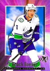 2023-24 SkyBox E-X 2000 Base Set Brock Boeser #58 card