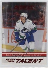 2024-25 Upper Deck Credentials Front Row Talent Brock Boeser #FRT-BO card