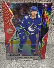 2024-25 Upper Deck Synergy Base Set Brock Boeser #25 card