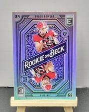 2024 Donruss Elite Rookie on Deck Brock Bowers #5 card