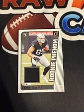 2024 Donruss Rookie Phenom Jerseys Brock Bowers #RPJ-BBO card