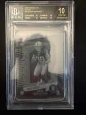 2024 Panini Absolute Glass Brock Bowers #G-BB card