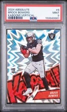 2024 Panini Absolute Kaboom Vertical Brock Bowers #8 card